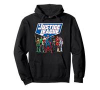 Justice League Modern Line Up Felpa con Cappuccio