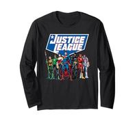 Justice League Modern Line Up Maglia a Manica