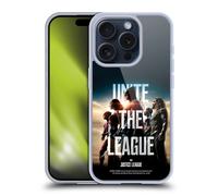 JUSTICE LEAGUE MOVIE POSTER CUSTODIA COVER MORBIDA IN GEL PER APPLE iPHONE