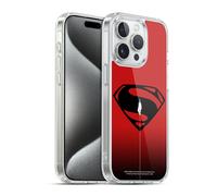 JUSTICE LEAGUE MOVIE SUPERMAN LOGO ART CUSTODIA MORBIDA IN GEL PER APPLE iPHONE