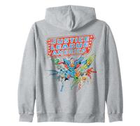 Justice League of America Line Up Felpa con Cappuccio