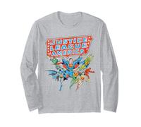 Justice League of America Line Up Maglia a Manica