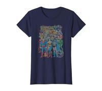 Justice League Original Universe Maglietta, Donna, Navy, S