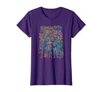 Justice League Original Universe Maglietta, Donna, Viola, XL