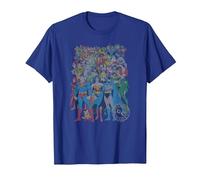 Justice League Original Universe Maglietta, Uomo, Blu Reale, S