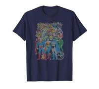 Justice League Original Universe Maglietta, Uomo, Navy, XL