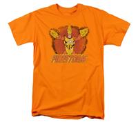 Justice League Ring Of Firestorm DC Comics T-Shirt Uomo Arancione 100% Cotone