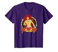 Justice League Starfire Maglietta, Bambini, Viola, 4 Anni