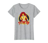 Justice League Starfire Maglietta, Donna, Grigio Melange, 3XL