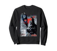 Justice League Superman Batman Double Feature Felpa