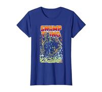 Justice League Swamp Thing Maglietta, Donna, Blu Reale, S