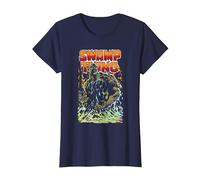 Justice League Swamp Thing Maglietta, Donna, Navy, 3XL