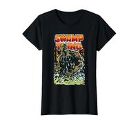 Justice League Swamp Thing Maglietta, Donna, Nero, S