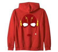 Justice League The Flash Large Face Mask Felpa con Cappuccio
