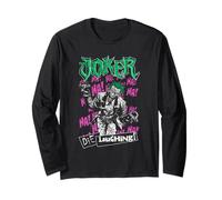 Justice League The Joker Die Laughing Maglia a Manica