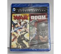 Justice League War & Doom DC Universe Blu-ray Region Free NEW SEALED