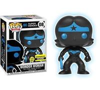 Justice League Wonder Woman Silhouette GITD Pop - EE Excl. Mujer Maravilla