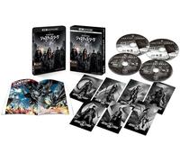 Justice League Zack Snyder Cut 4K ULTRA HD & Blu-ray Set 4 dischi fumetto Gia...