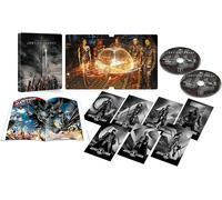 Justice League Zack Snyder Cut Blu-ray Set 2dischi Fumetto Cartolina 4K ULTRA HD