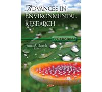 Justin A Daniels Advances in Environmental Research (Copertina rigida)