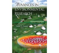 Justin A Daniels Advances in Environmental Research (Copertina rigida)