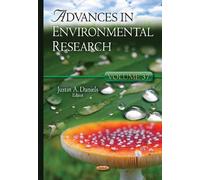 Justin A Daniels Advances in Environmental Research (Copertina rigida)
