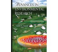 Justin A Daniels Advances in Environmental Research (Copertina rigida)