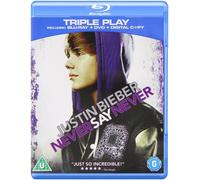 Justin Bieber - Never Say Never - Triple Play (Blu-ray + DVD+ Digital (Blu-ray)