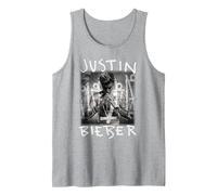 Justin Bieber Purpose Album Cover by Rock off Canotta, Uomo, Grigio Melange, XL