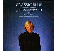 JUSTIN HAYWARD WITH MIKE BATT - CLASSIC BLUE LP (VINYL ALBUM) UK TRAX 1989