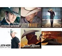 Justin Moore: Complete 5 Studio Albums CD Collection with Bonus Art Card (Late Nights and Longnecks / Kinda Don't Care and More)