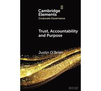 Justin O'Brien Trust, Accountability and Purpose (Tascabile)