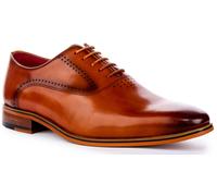 Justin Reess Inghilterra Giona one piece Scalpello Punta Uomo Formale Scarpe Tan