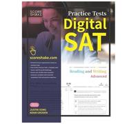 Justin Song Scoreshake Digital SAT Reading and Writing Advanced Prac (Tascabile)