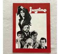 Justine Anouk Aimée, Dirk Bogarde, Robert Forster 1969 programma cinematograf...