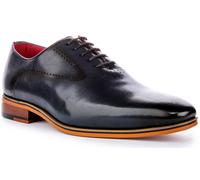 JUSTINREESS ENGLAND Giona one piece Scalpello Punta Uomo Scarpe Eleganti Navy UK