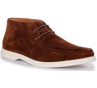 JUSTINREESS ENGLAND Grant one piece Morbido Chukka Ruggine Uomo Trainer UK 6 -