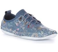 JUSTINREESS ENGLAND Lita Put On Daily Donna Scarpe Casual Oro Argento UK 3 - 9