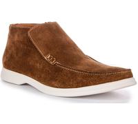 Justinreess England Mount One Piece Soft Chukka Mens Trainer In Camel EU 39-46