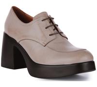 Justinreess Inghilterra Rylan Lace Up Oxford Donna Scarpe Stone UK 3 - 8
