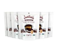 Justin's Mini Dark Chocolate Peanut Butter Cups, 4.7 Ounce (Pack of 6)