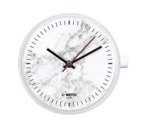 JUSTO Orologio j watch cassa modello piccolo mm 32 (MARMO BIANCO)