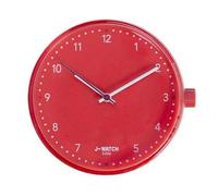 JUSTO Orologio j watch cassa modello piccolo mm 32 (ROSSO NUMERI)