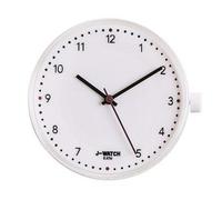 JUSTO Orologio j watch quadrante cassa modello grande mm 40 (BIANCO NUMERI)