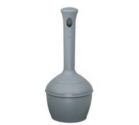 Justrite 268501 Polyehylene Elite Smoker cease-fire cenere di sigaretta, 4 litro di capacità, 4717, Gray, 1