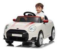JustSmart Auto elettrica MINI con licenza ufficiale 12V per bambini | Telecomando 2,4G, luci LED, riproduzione musica, velocità 3-6 km/h, portata massima 30kg, regalo per bambini oltre 3 anni
