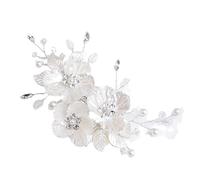 JUSTUSNX Bride Wedding Headpiece Wedding Hair Piece Flower Hair Clip Accessori per capelli da sposa per donne e ragazze