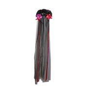 JUSTUSNX Halloween Headband Floreale Accessori per Capelli Gotici Sposa Velo Halloween Party Headwear Abbigliamento per Ragazze Donne (A)