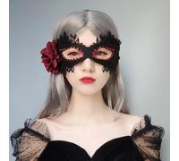 JUSTUSNX Maschera veneziana nera per travestimento Katherine Pierce Mardi Gras Deecorations