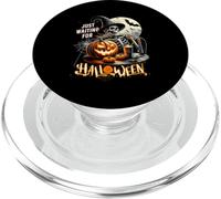 JustWaiting For Halloween Scheletro Strega Zucca Fantasma PopSockets PopGrip per MagSafe